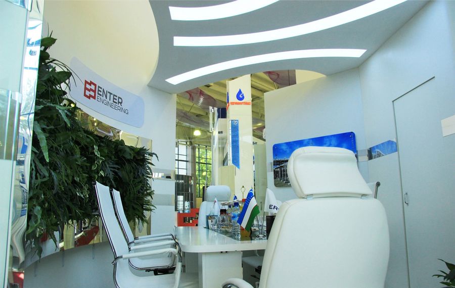 Stand interior