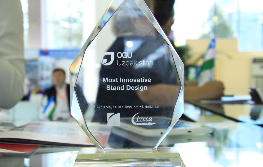 Most Innovative Stand Design award, OGU 2018